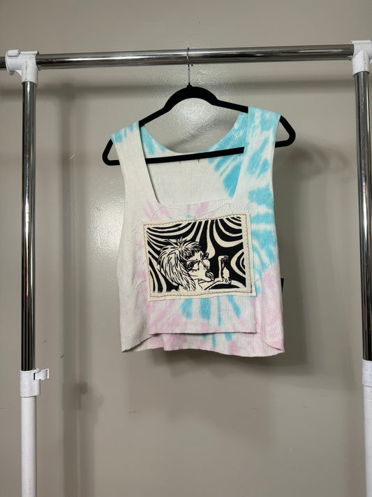 RATGRL TYE DYE CROP